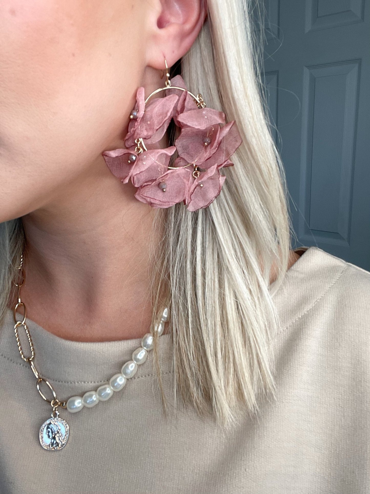 Chiffon Petal Blossom Earring - Shop AffairEarrings43600495
