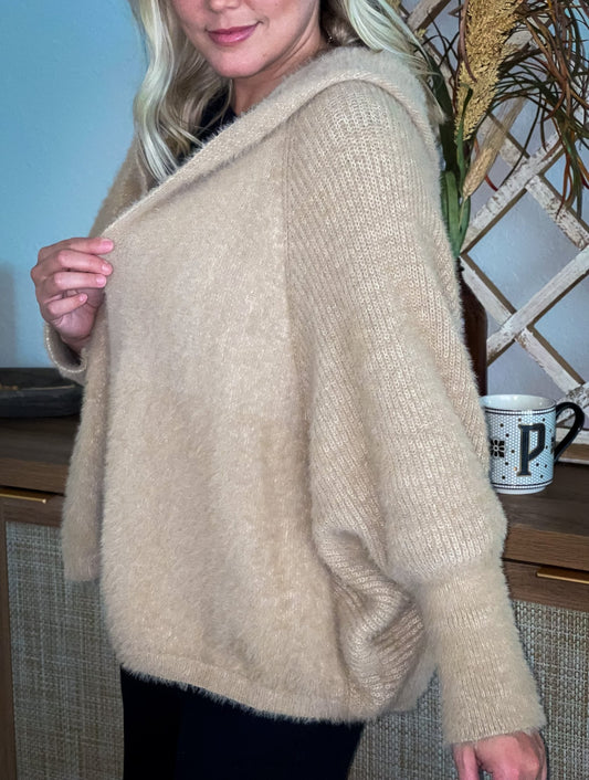 Let's Get Cozy Hooded Cardigan - Shop AffairSweaters60547578